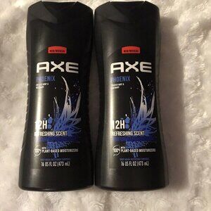Axe Phoenix Refreshing Long Lasting Body Wash Moisturizing 16oz Lot of 2